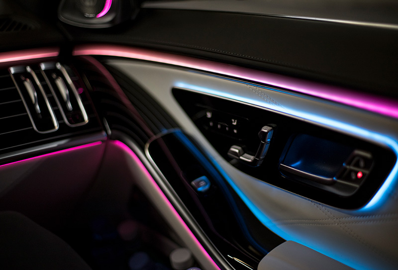 vip service vujin limousine luxury transports private chauffeur service maybach interior rgb